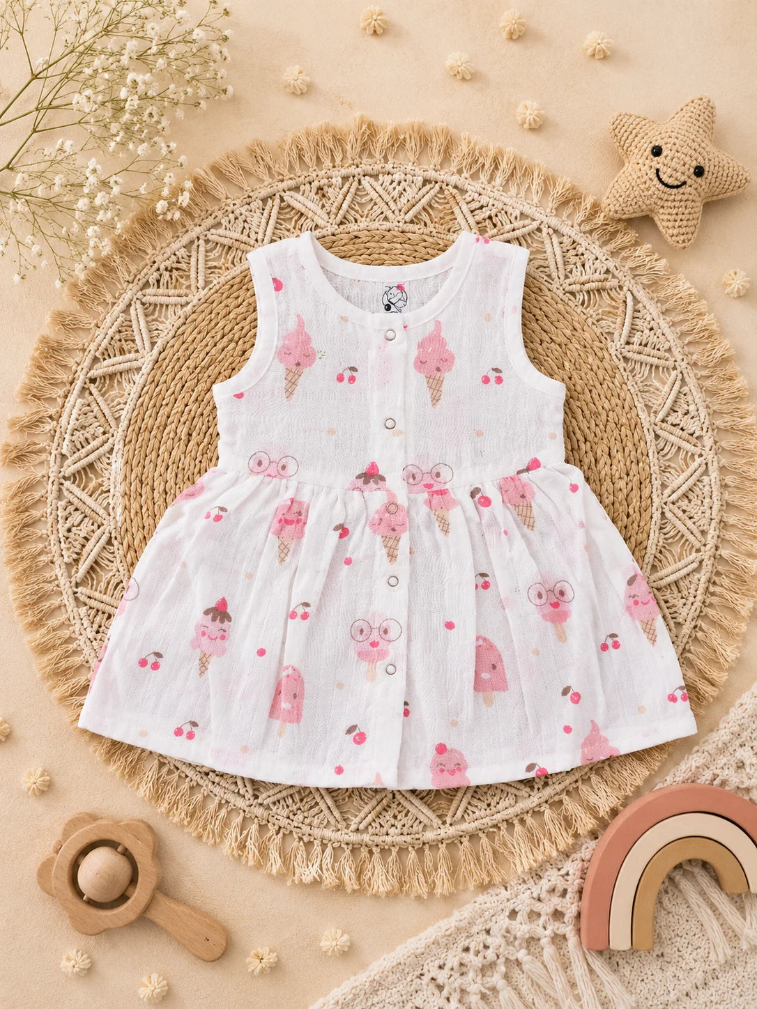 Front-Open Frock