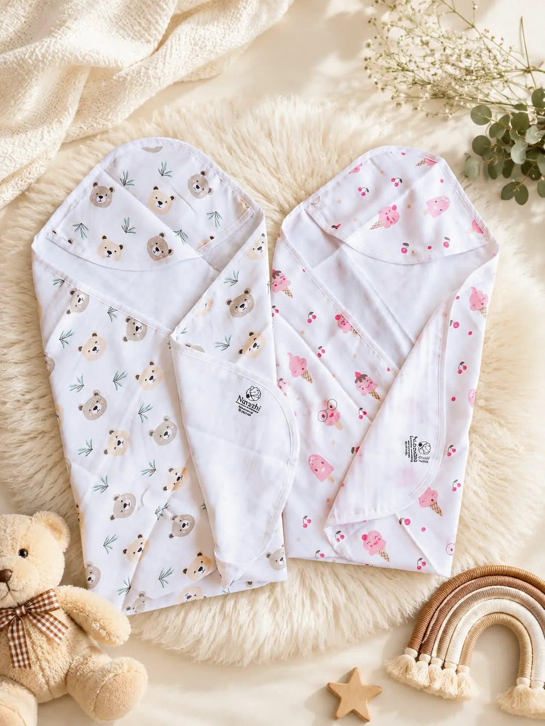 Hood Towel / Receiving Blanket