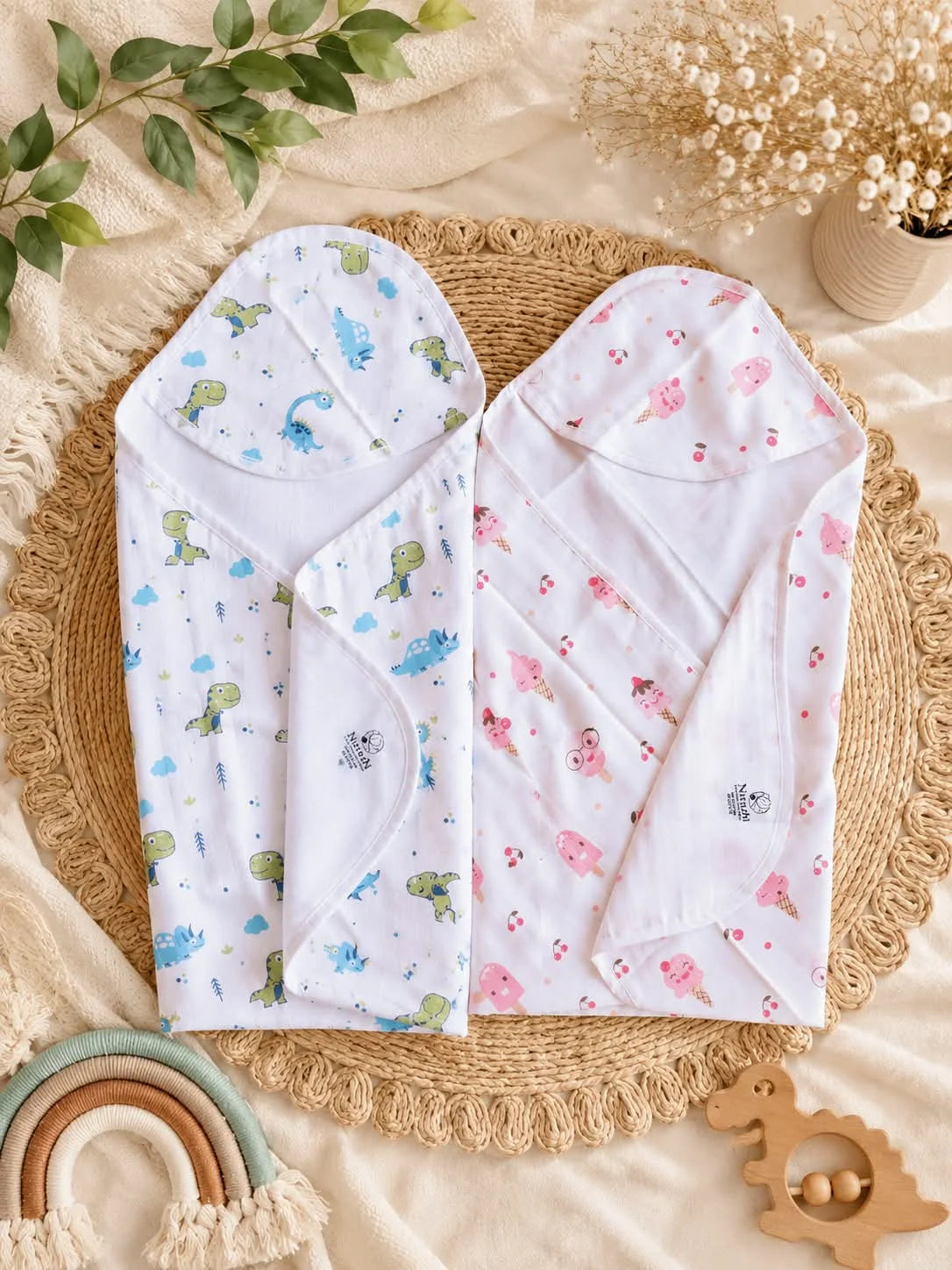 Hood Towel / Receiving Blanket